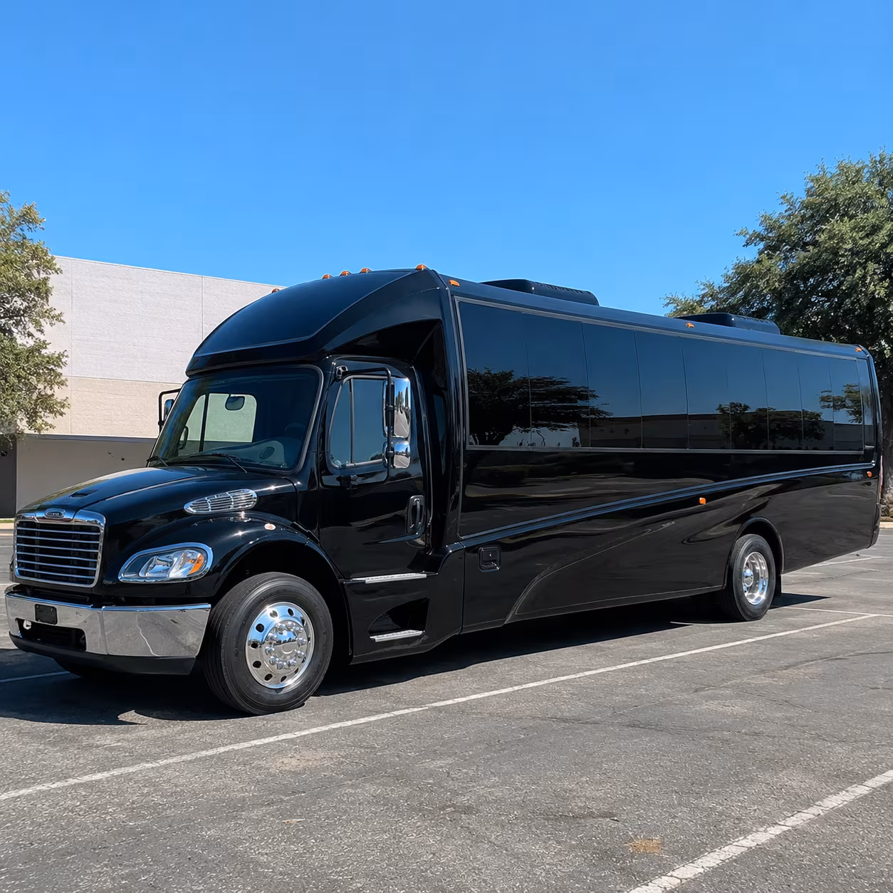 bus rentals for ball arena concerts and denver venue runs from lakewood