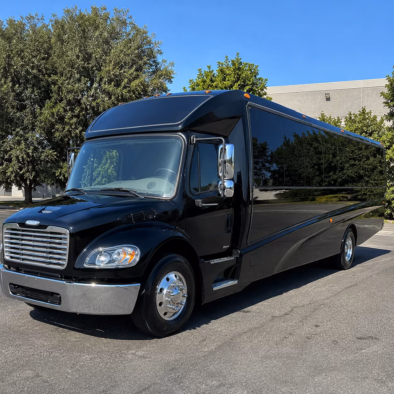 concert shuttle buses for large groups and private events in lakewood