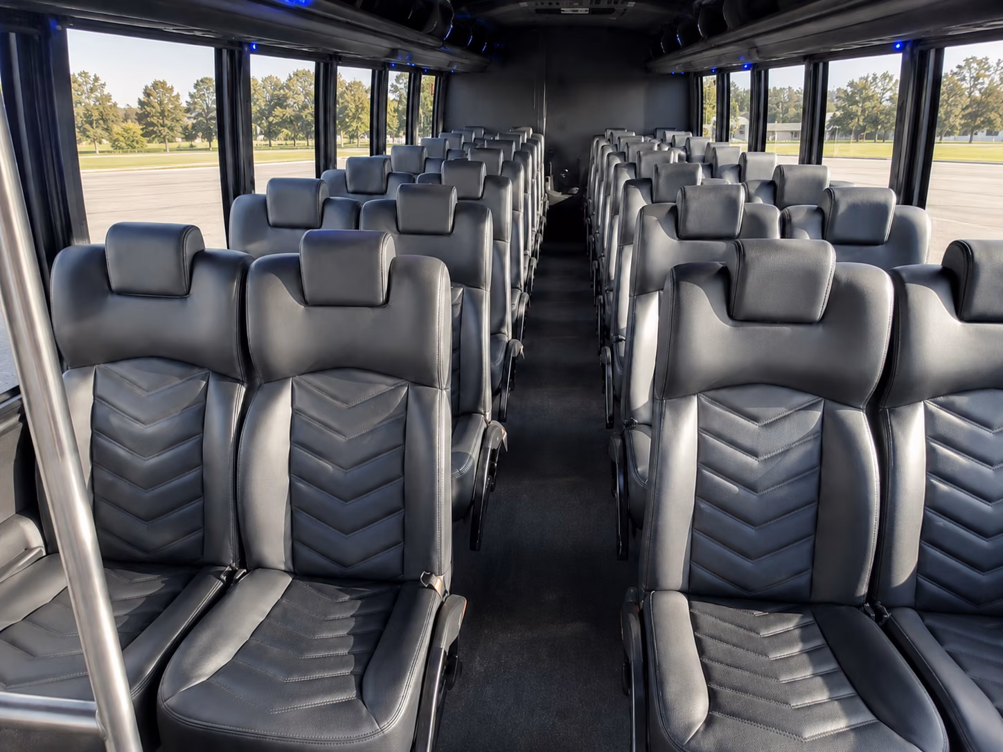 lakewood 18 passenger minibus interior