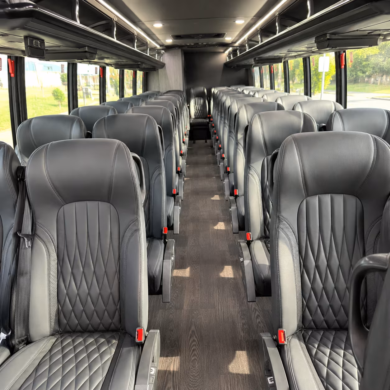 lakewood 25 passenger minibus inside