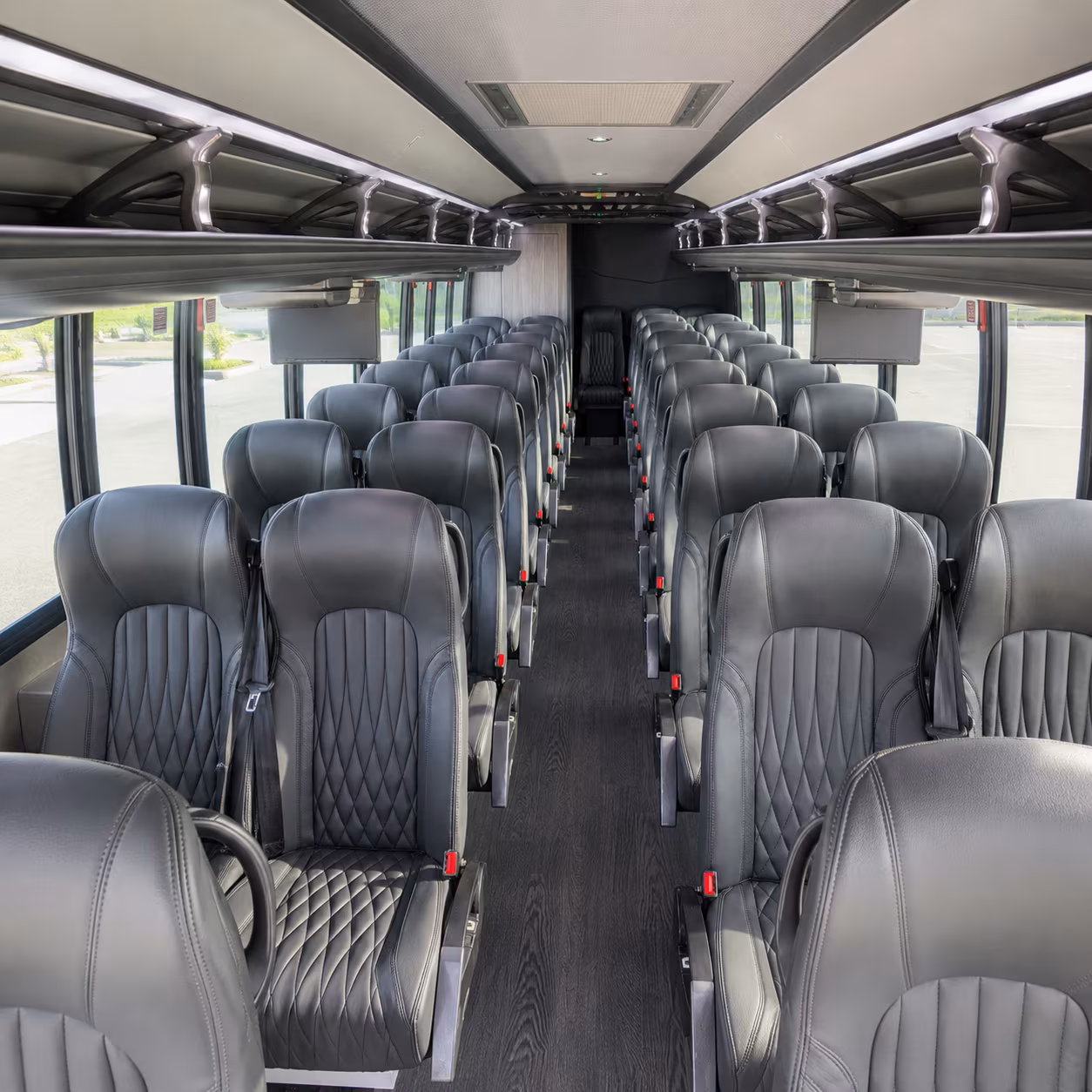 lakewood 28 passenger minibus interior