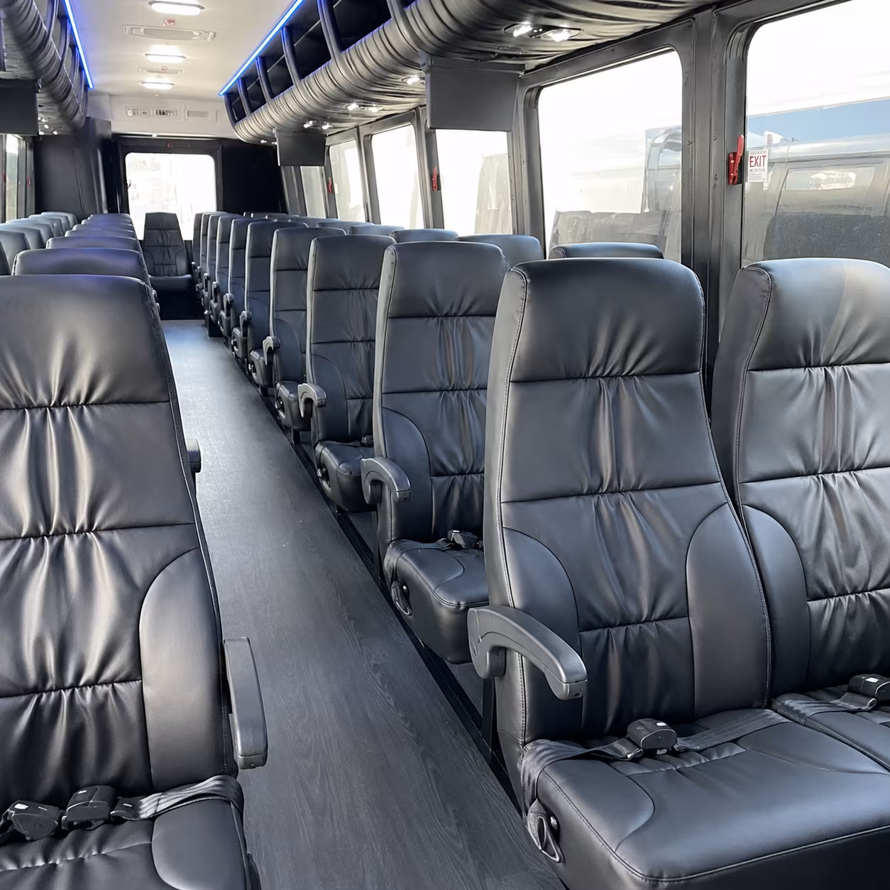 lakewood 30 passenger minibus interior