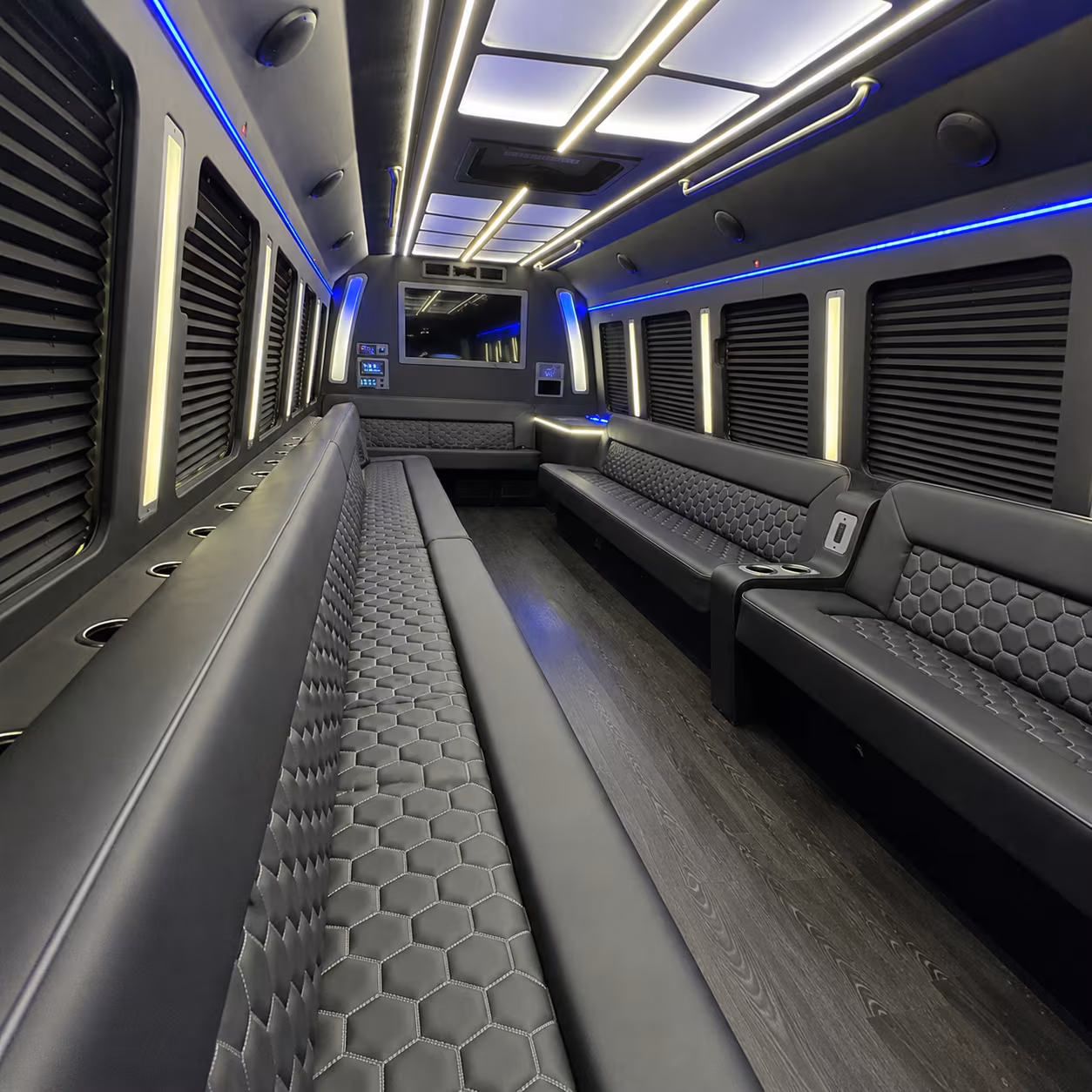 lakewood party bus interior
