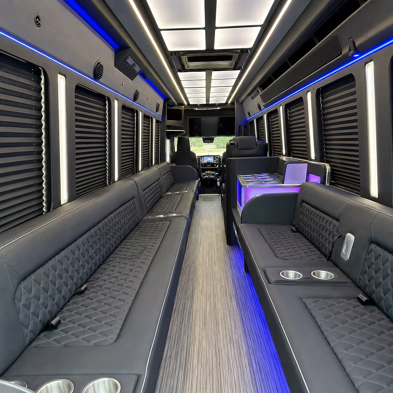 lakewood party bus rentals inside