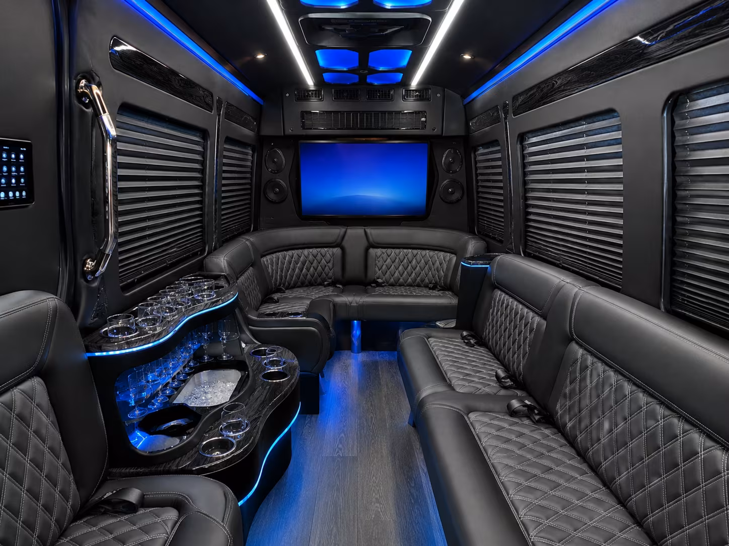 lakewood sprinter limousine inside