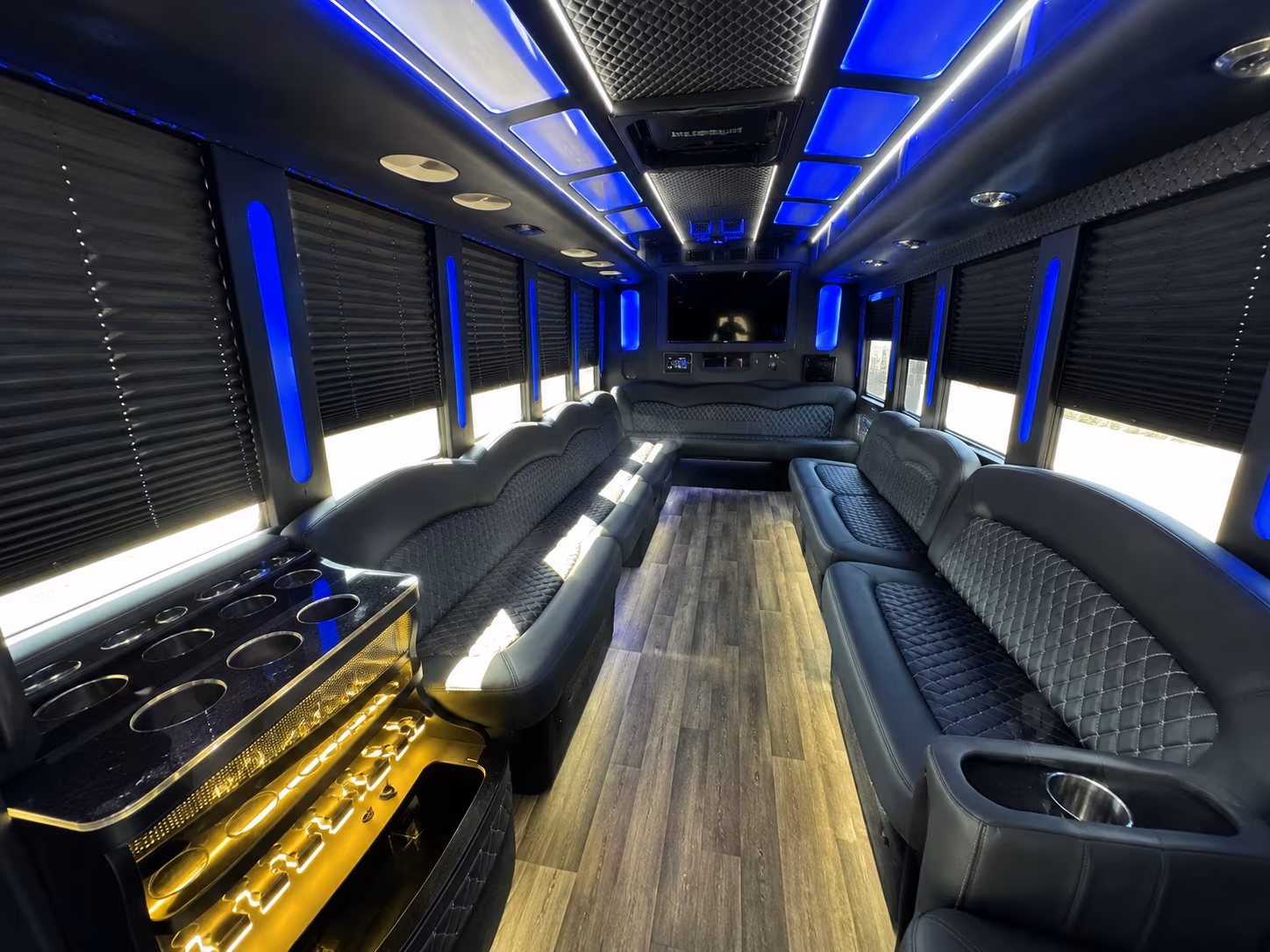 party buses for lakewood wedding parties and bachelorette weekends