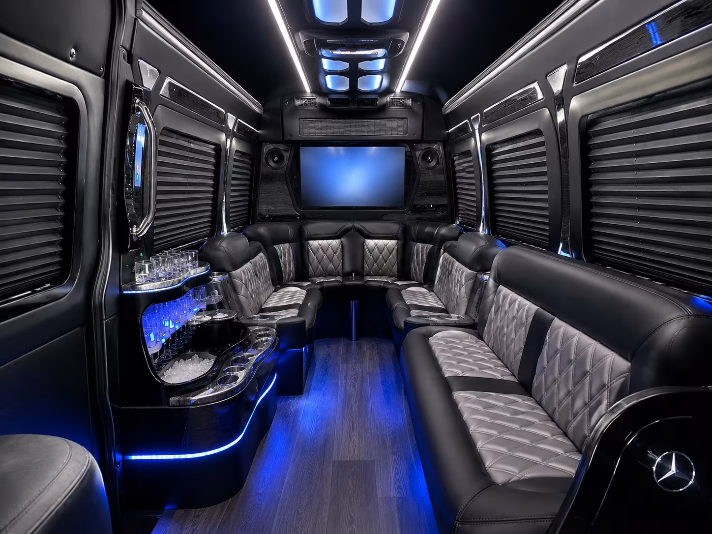 prom night bus rentals to denver venues from lakewood