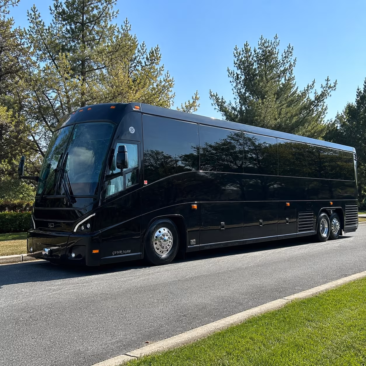 sports team and group travel bus rentals to and from dia