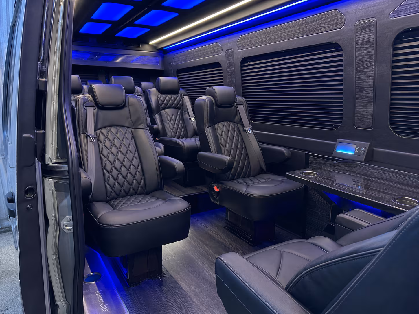 sprinter van transportation for groups and events across lakewood