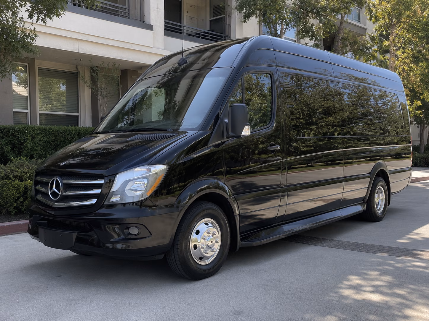 sprinter van with driver